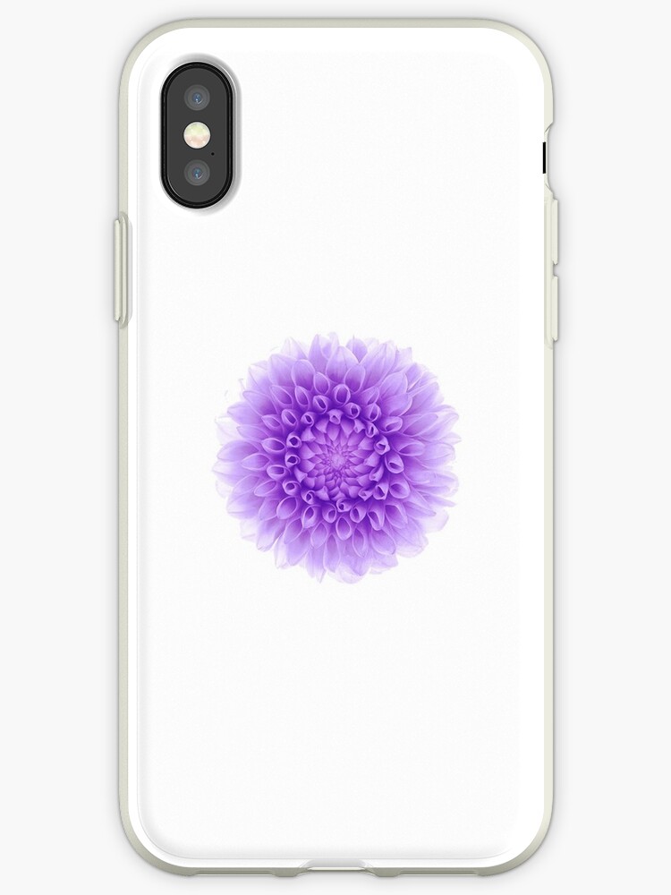 Purple Flower Wallpaper White Iphone Case Iphone Cases Covers By