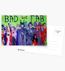 Bad but Fab Postcards