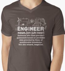 Engineer Humor Definition Men's V-Neck T-Shirt
