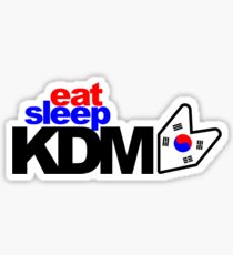 Eat Sleep KDM (3) Sticker