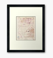 USGS TOPO Map California CA Camarillo 302574 1950 24000 geo Framed Print