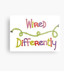 Wired Differently Metal Print