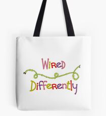 Wired Differently Tote Bag