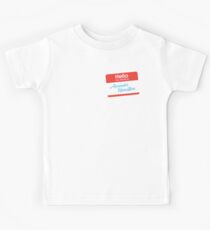 Mein Name ist Alexander Hamilton Kinder T-Shirt