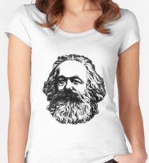 Karl Marx Women's Fitted Scoop T-Shirt