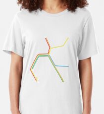 San Francisco BART Slim Fit T-Shirt