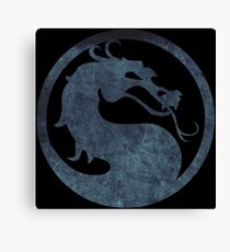 ° GEEK ° Mortal Kombat Logo Canvas Print