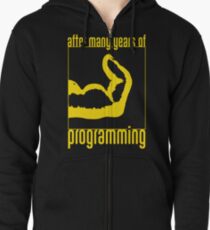 Programmer Zipped Hoodie