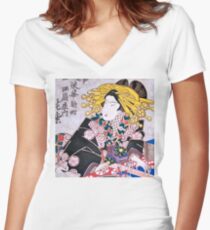 Aunt Annie Women's Fitted V-Neck T-Shirt
