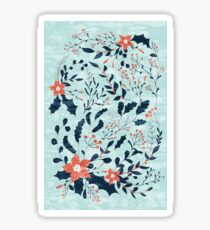 Winter flowers Sticker