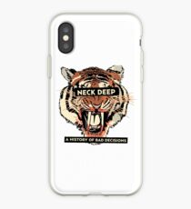 A History of Bad Decisions - Neck Deep iPhone Case