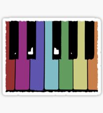 Piano Keys Sticker