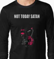 Camiseta de manga larga no hoy satan air asalto bicicleta crossfit camisa