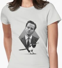 A good old-fashioned villain Women's Fitted T-Shirt