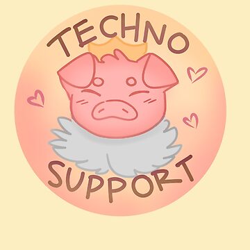 Technoblade Support Sticker for Sale by BriightDusk