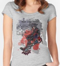 vanitas Quotation Women's Fitted Scoop T-Shirt