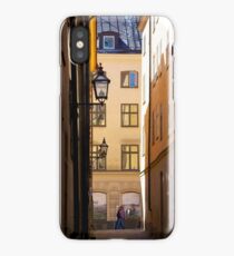 Backstreets Gamlastan, Stockholm iPhone Case/Skin