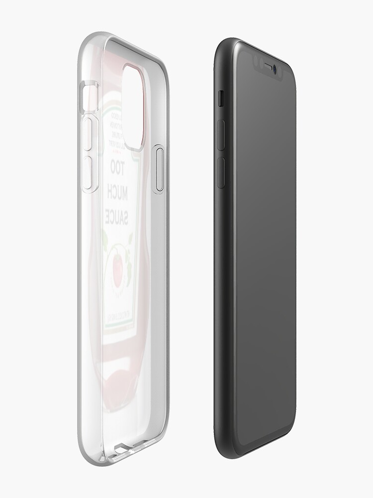 Coque iPhone « Trop de sauce », par mankor