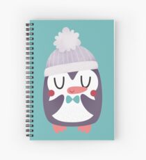 Pingouin cosy mignon Cahier à spirale
