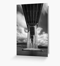 Towering Bridge Greeting Card