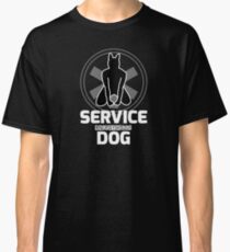 Nerdy Doggo Service Dog Classic T-Shirt