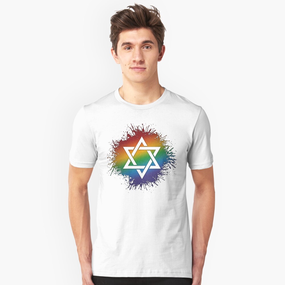 star of david on shirt