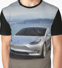 Tesla Model 3 Graphic T-Shirt