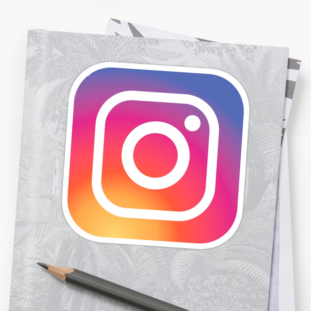 "New Instagram LOGO" Sticker by albertfolguera | Redbubble