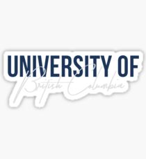 University of British Columbia Sticker