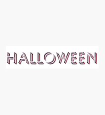 Halloween Photographic Print