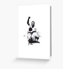 Pelé - Brasilien Grußkarte