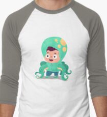 Halloween Kids - Tentacles Men's Baseball ¾ T-Shirt