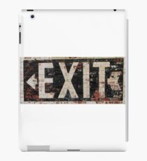 Exit iPad Case/Skin