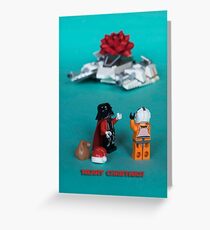 Christmas On Hoth Greeting Card