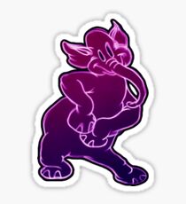 Pink Elephant Sticker