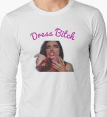 Camiseta de manga larga Vestido de perra