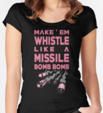 Blackpink - Make'Em Whistle Women's Fitted Scoop T-Shirt