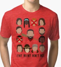 Negan - Eeny Many Moe Tri-blend T-Shirt