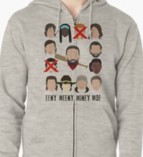 Negan - Eeny Many Moe Zipped Hoodie