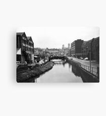Lincoln in the 1980s - near the University Metal Print