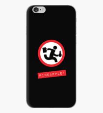 Chuck TV show "Pineapple!" black phone case iPhone-Hülle & Cover