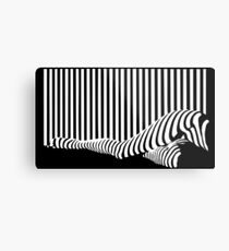 BLACK&WHITE Metal Print