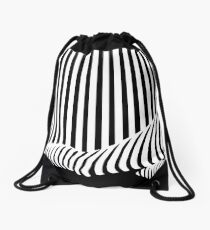 BLACK&WHITE Drawstring Bag