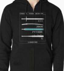 Programmer Zipped Hoodie