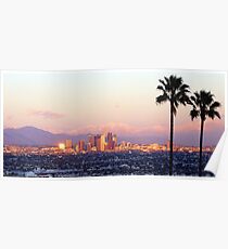 Los Angeles City View Poster