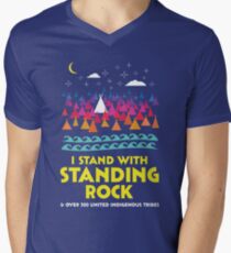 Stand With Standing Rock Shirt Men's V-Neck T-Shirt