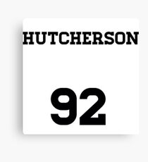 Josh Hutcherson Jersey Canvas Print