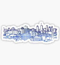 Montreal Skyline Sticker