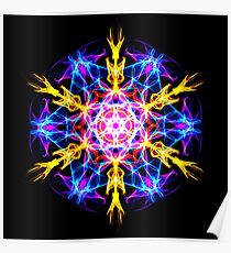Energetic Geometry- Merkaba Activation Poster