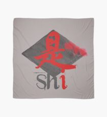 Chinesisches Schriftzeichen Art-Yes in chinesischem Schriftzeichen, das Symbol schreibt Tuch
